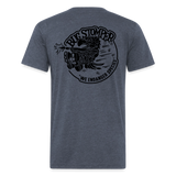 WY BugStomper ODG V2 white - heather navy